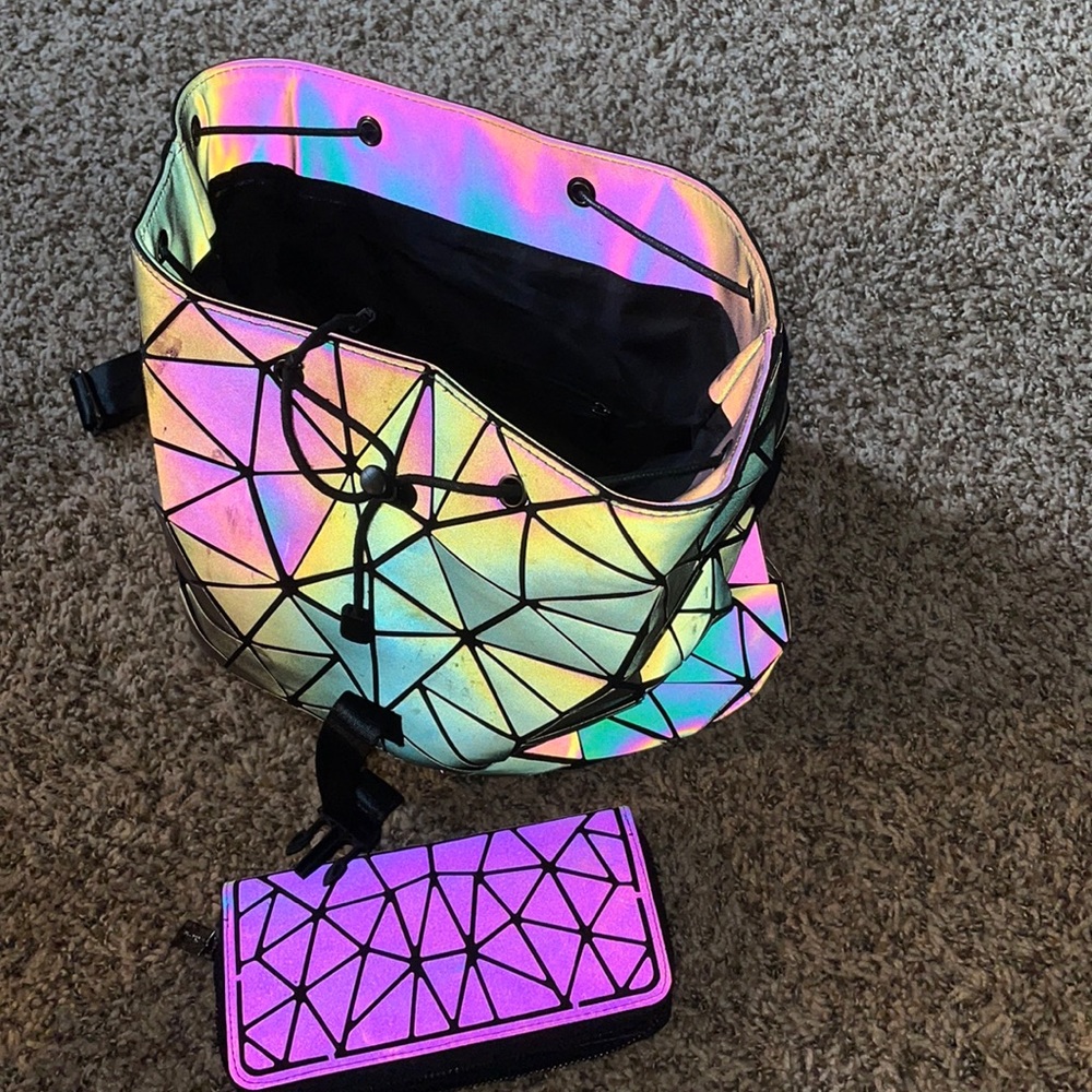 Reflective bag and wallet